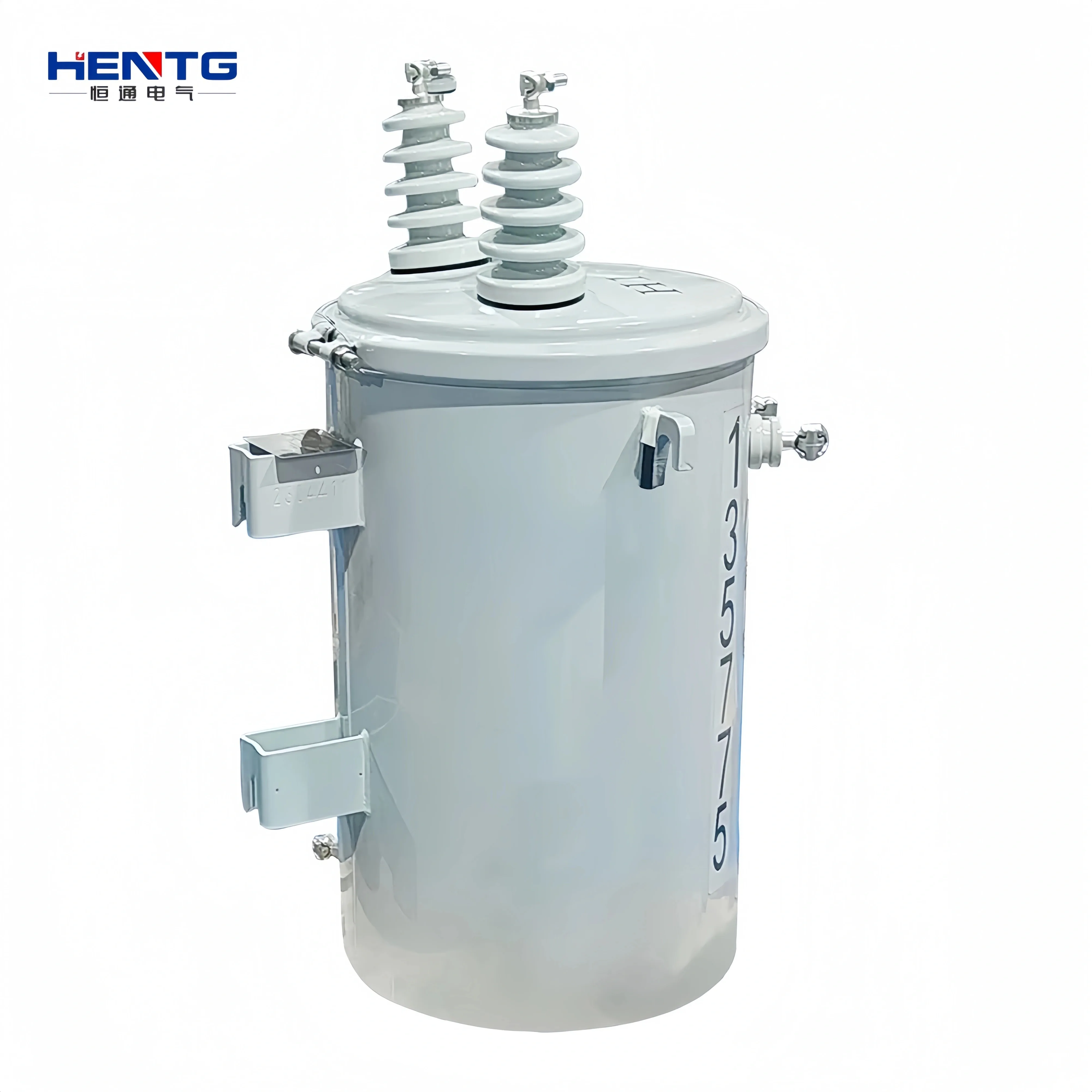 100 Kva Pole Mounted Distribution Transformer 1/2 High-Voltage Bushing with 380V 24V 36V Output VOLTages