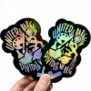 Custom holographic stickers