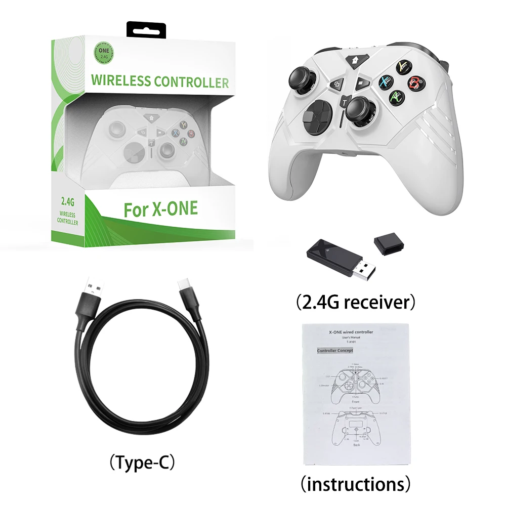 TGZ T-X101B - Wireless Xboxone/s/x Controller for PC & Android