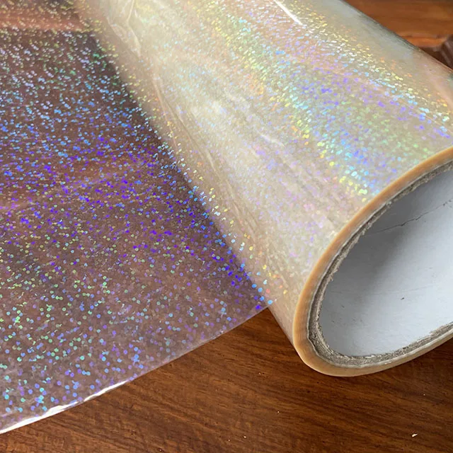 BOPP Dot Pattern Holographic Laser Thermal Lamination Film With the ZNS Coating
