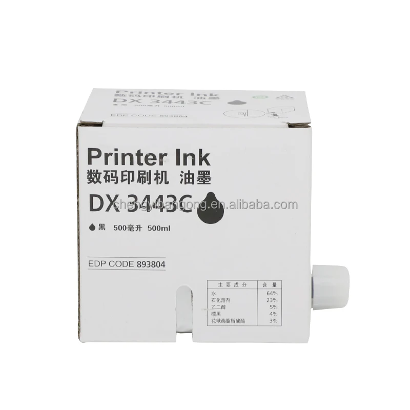 For Original Ricoh DX3443C Ink DD3344C DX 3443C Ink Ricoh 3443 Ink