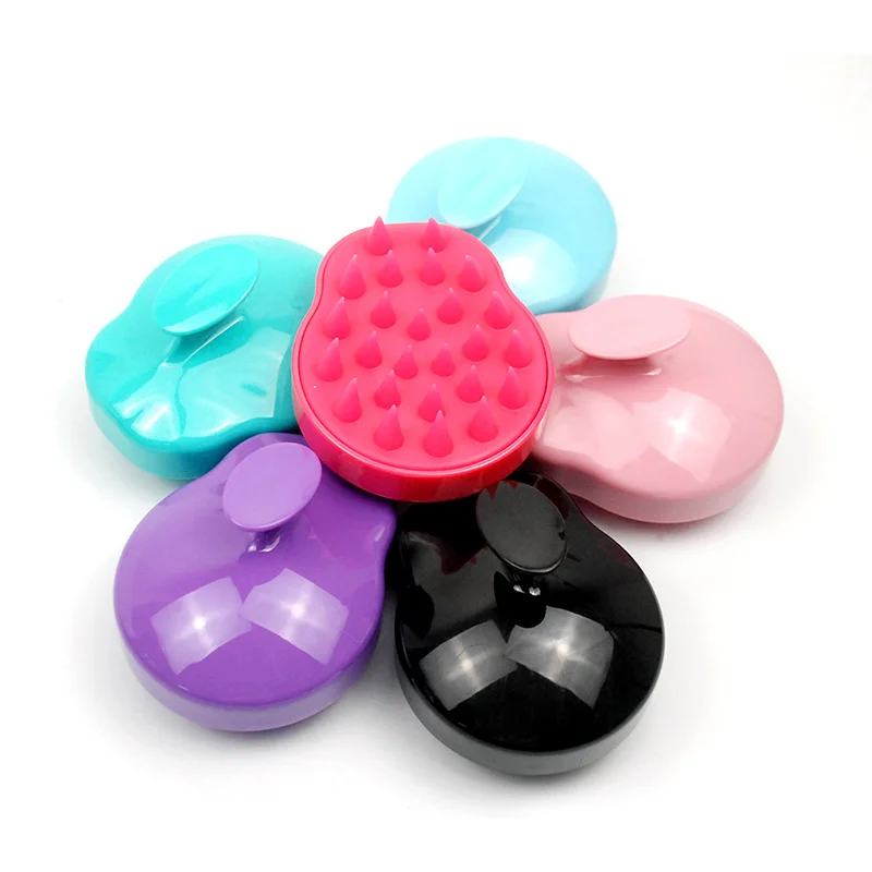 Щетка для волос с логотипом Private, массажер для головы и кожи головы, скребок, твердые силиконовые щетки для головы, щетка для влажных и сухих волос и кожи головы