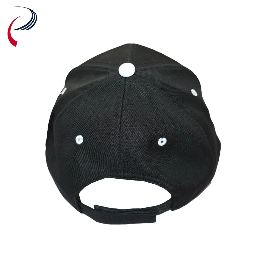 High Quality Custom Logo Fashion Black Letter Embroidery Outdoor Sports