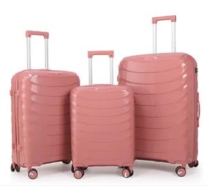 Super Hot Sale High Quality PP 3-Piece Travel Bag Luggage Set Super Suitcase