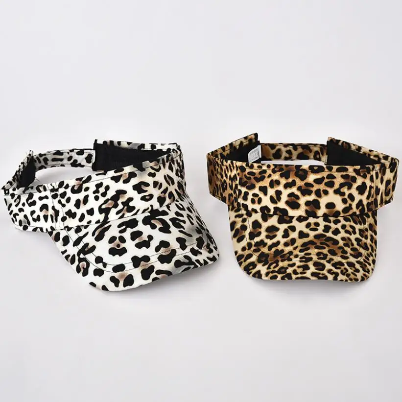 animal print visor