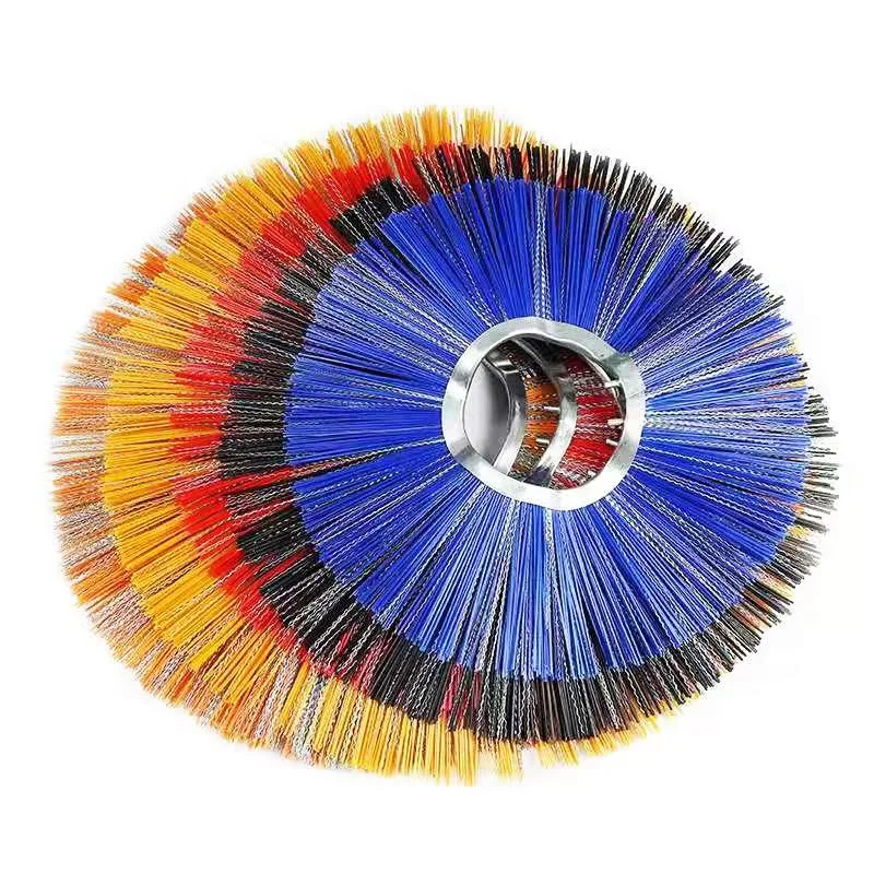 Customized Snow Sweeper Brushes Hard Round Brush Cleaning Brush for the Runway