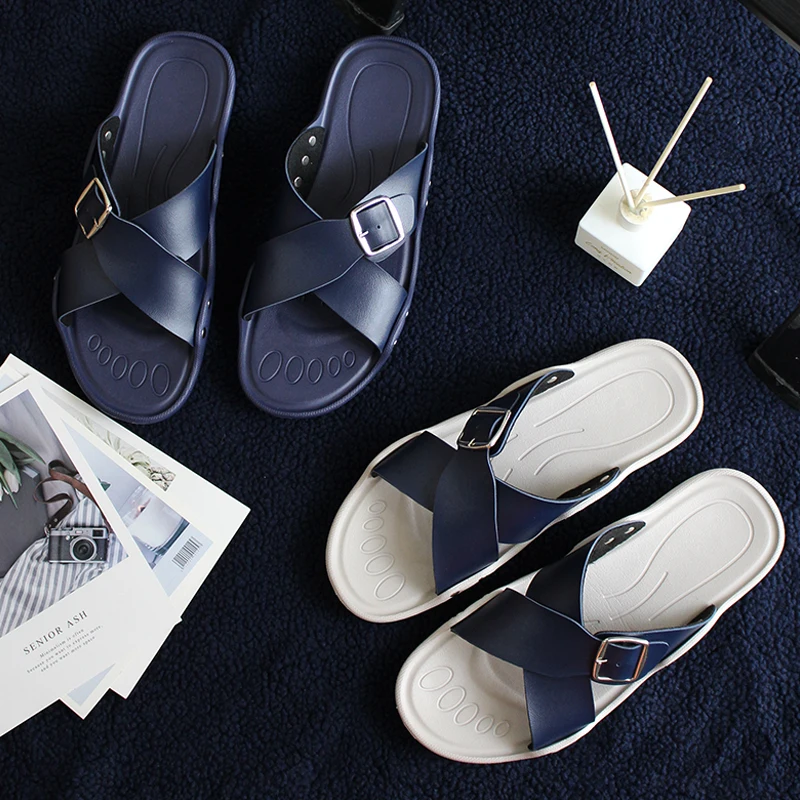 GRS Sandale de pèlerinage musulman à bout ouvert pour homme