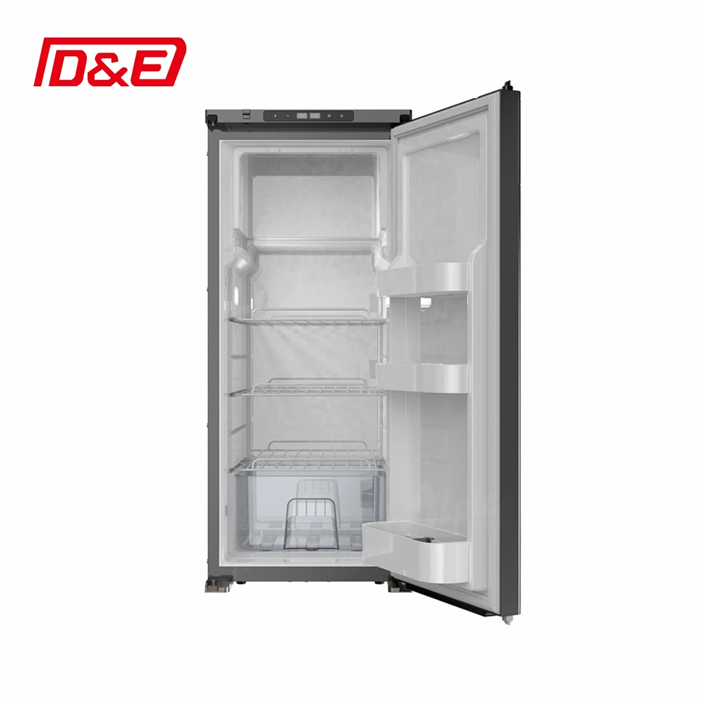 12 24v Caravan RV Camping Compressor Refrigerator Fridge R90 Dual Zone Portable Freezer Small Refrigerator Vertical Car Fridge