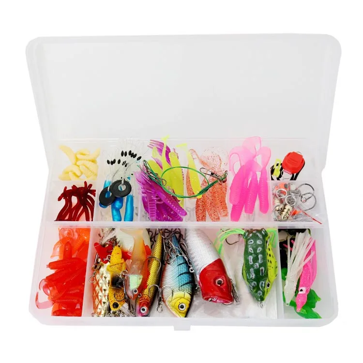 BUBBLE Fishing New Design 160pcs Fishing Tackle Accessories Set Fishing  Lure Set
