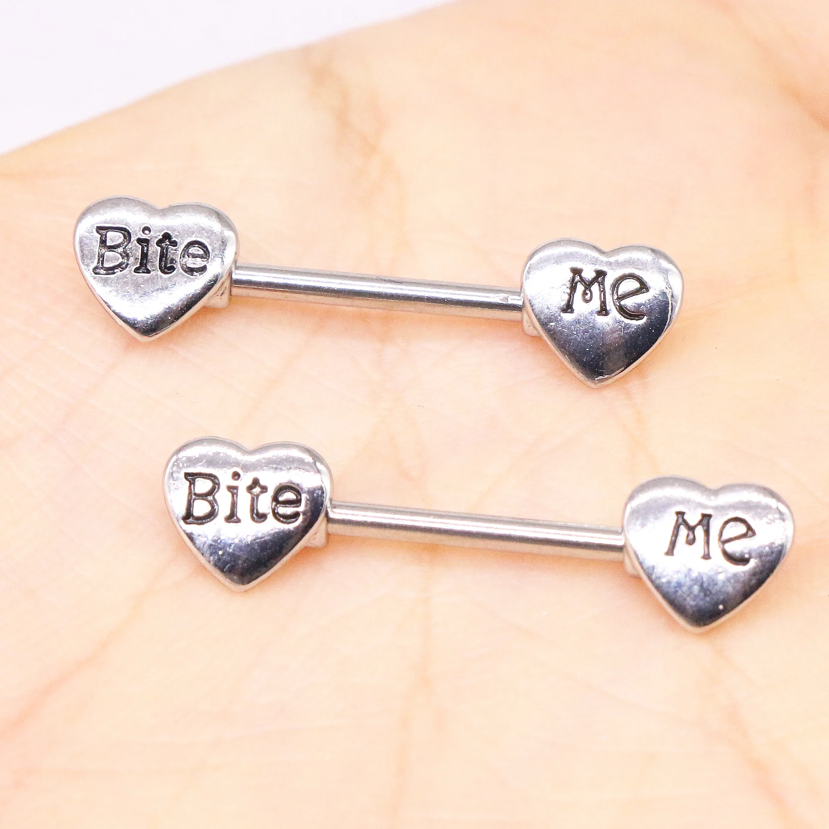 Gaby hot sale Heart Barbell Letters Nipple Ring Sexy Stainless Steel Nipple  Piercing Jewelry| Alibaba.com