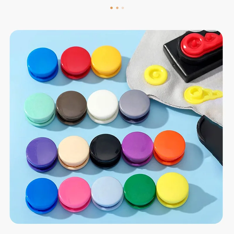 Крепежная красочная пластиковая кнопка с высоким качеством на заказ