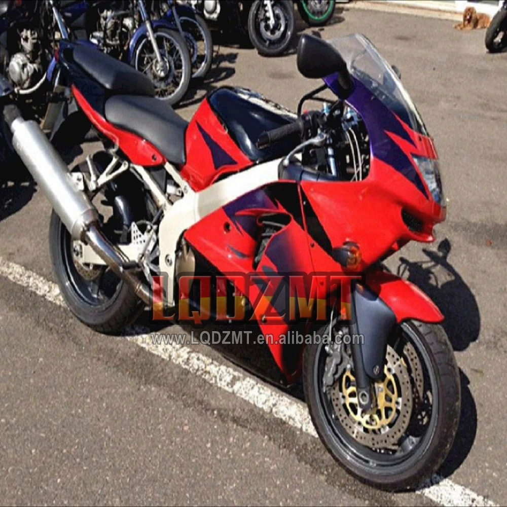 FT インジェクションレッドフェアリング カワサキ 1993-2007 ZZR400