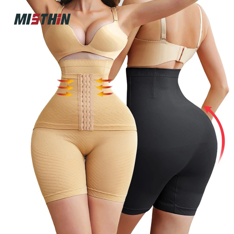 Professional Full Body Slimming Waist Trainer Tummy Control Butt Lifter Short Panty Women's Plus Size Corset Shaper Factory