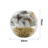 Black White Gold Marble