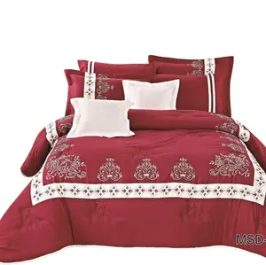KOSMOS Bedding Polycotton Embroidered Comforter