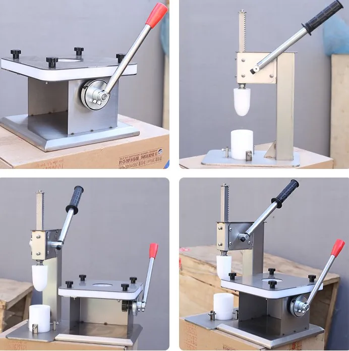 Manual Small Stuffed Bun Maker Dumpling Steamed Machine Automatic Siopao Baozi Momo Round Making Machine with One Mold