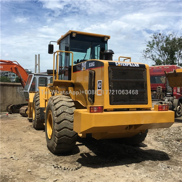 Лидер продаж, б/у оригинальный Колесный погрузчик Cat 938 г, на продажу/CAT 936E 938 г, 3 тонны, малогабаритное оборудование для заземления, сделано в Японии