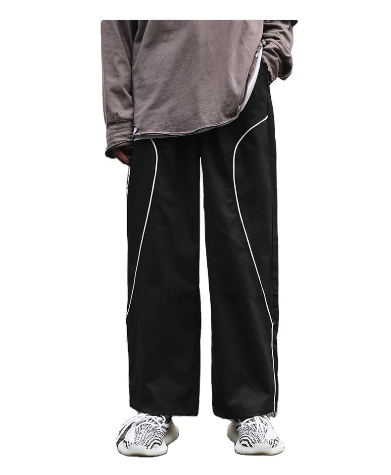 wide leg jogging pants mens