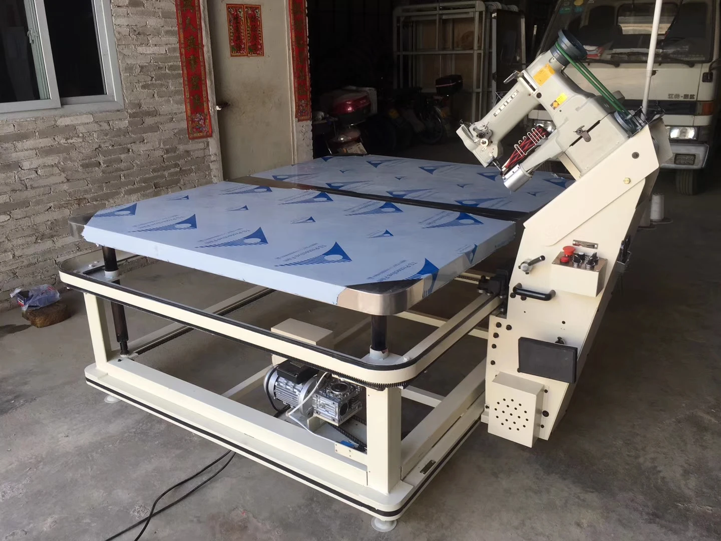Furniture Making Machines Spring Mattress Edge Sewing Machine Border Tape Side Banding Carpet Binding & Sealing Edge Trimmer