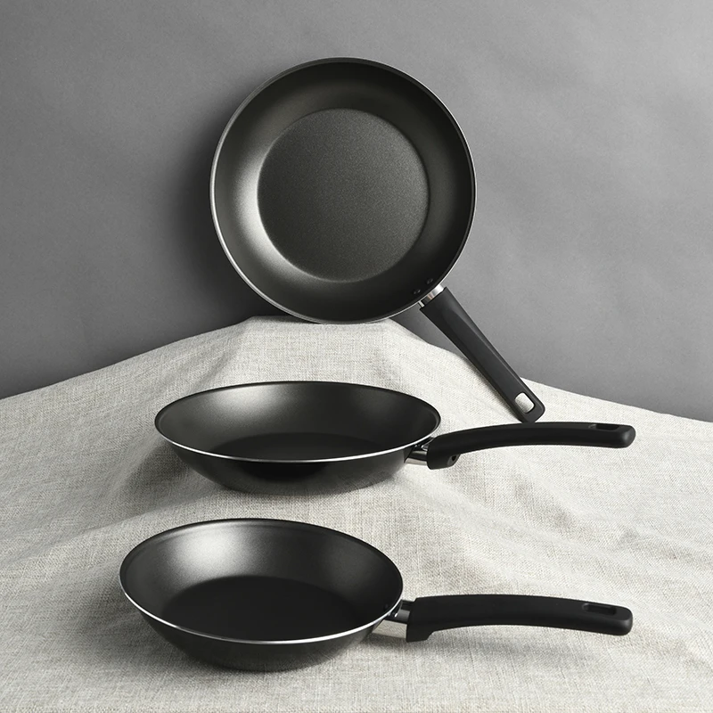 Popular 3 Pcs Cookware Set Nonstick Pan Cookware Non Stick Pot Cookware