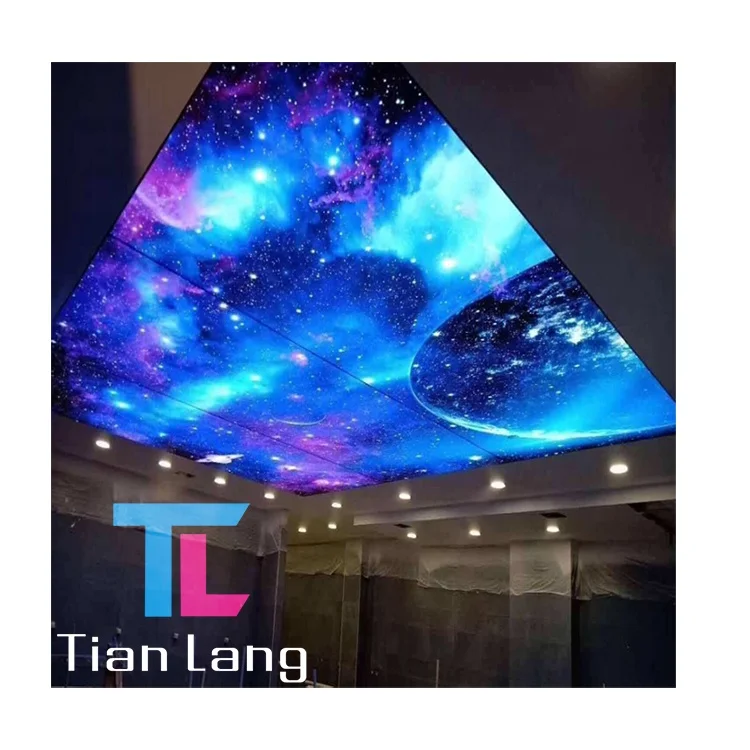 Exhibición en Ferias de Impresión de Película Suave Techo Parpadeante Carteles de Luz Publicitaria