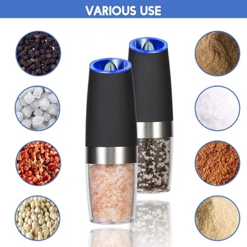 Buy Wholesale China Automatic Salt Pepper Grinder Electric Gravity