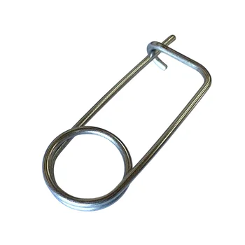 Made in China Stainless Steel Safety Lock Pin Customized Wire Coiled Spring Clip Wholesale Industrial Tension Control pin