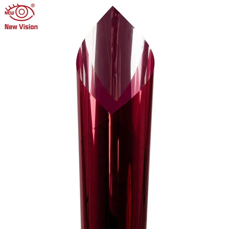 Оконная пленка от производителя односторонняя защита конфиденциальности декоративные наклейки для строительства окон тонированная светоотражающая из фольги