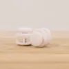 White 17mm - 17mm - round - white