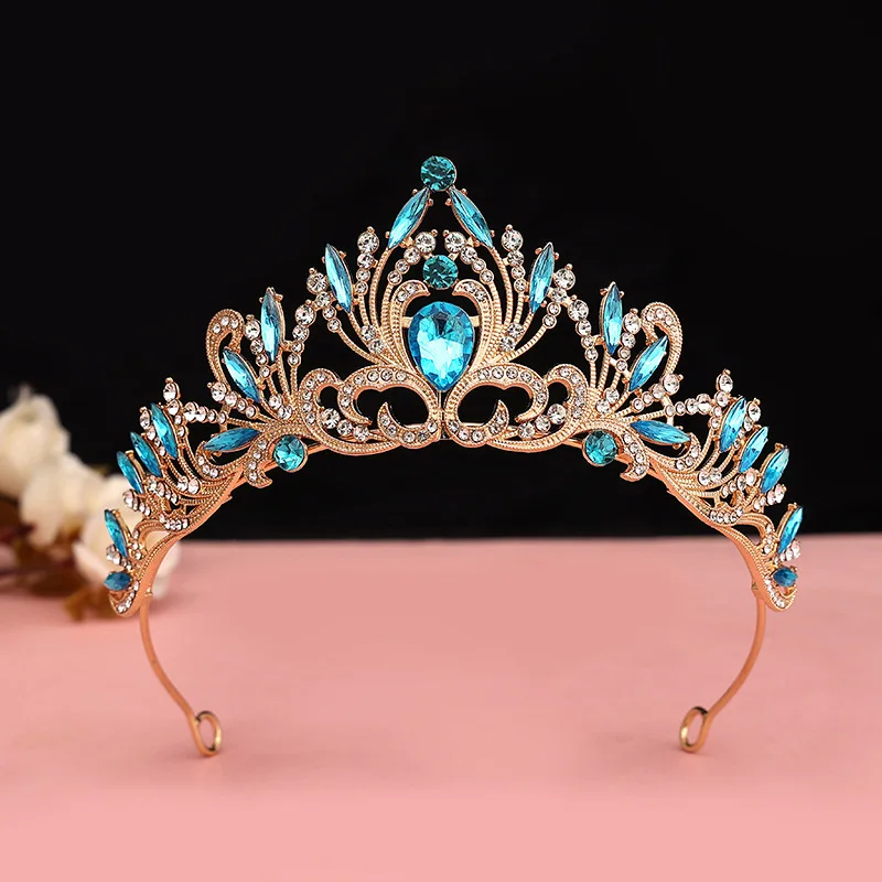 Baroque Retro Luxury Crown Tiara Vintage 18th Birthday Queen  display picture 2