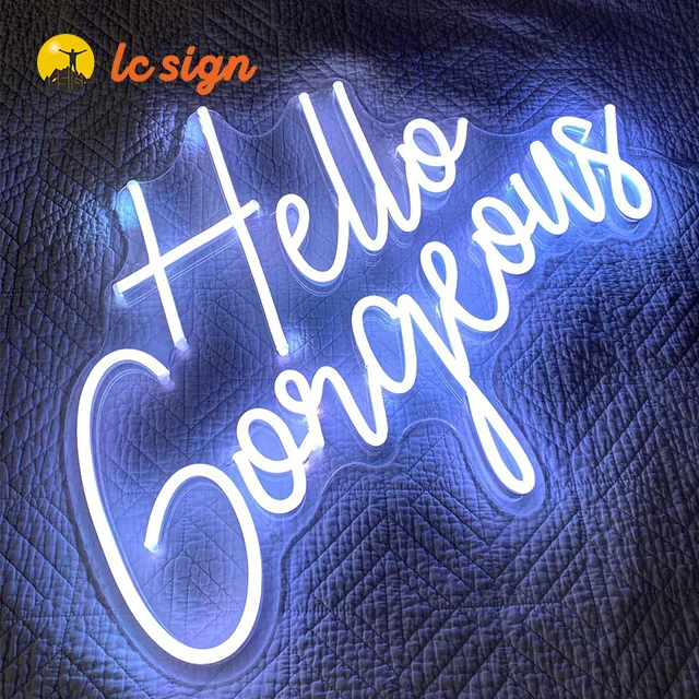 Акриловые светящиеся неоновые вывески, дизайн доски с названием магазина