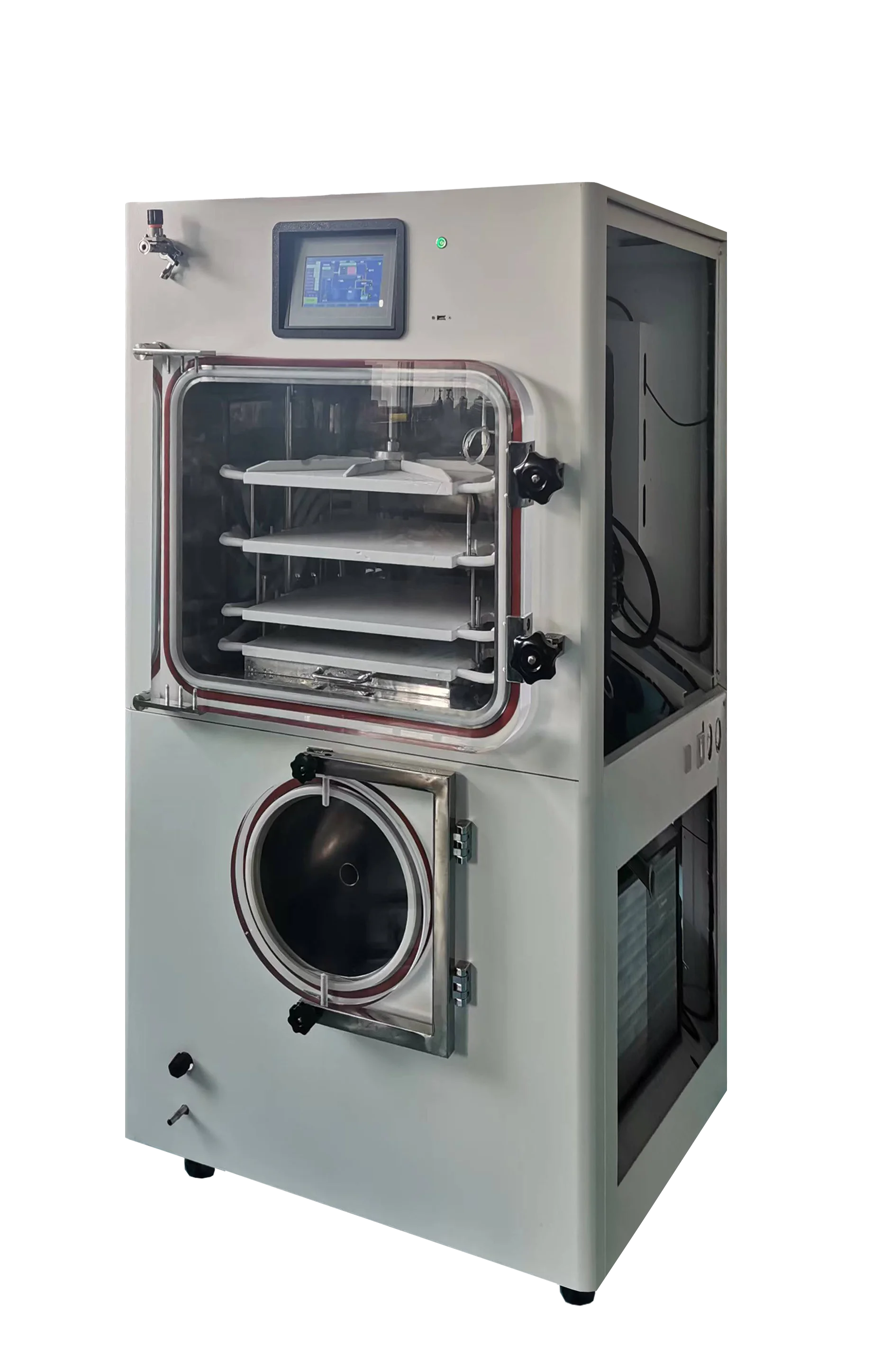 0.6 Auto Capping  Small 3400 Bottles  Lab Cheap  Fd-50 pilot Vial Freeze Dryer Machine  Industrial