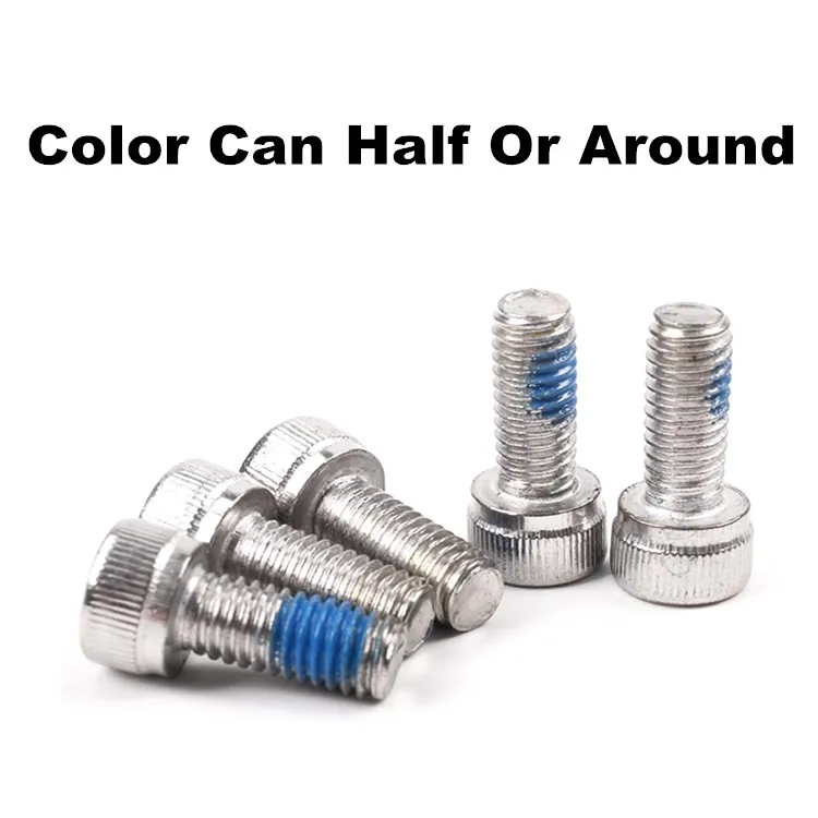 Nylon Lock Patch Thread Hex Socket Button Head Set Screw
