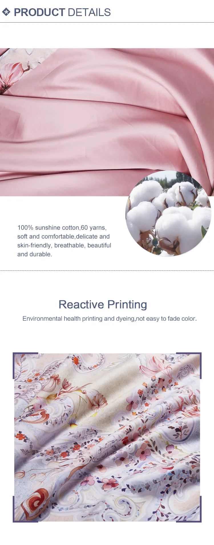 Bedding Wholesalers 100 Cotton Customized Comforter Luxury Duvet Cover