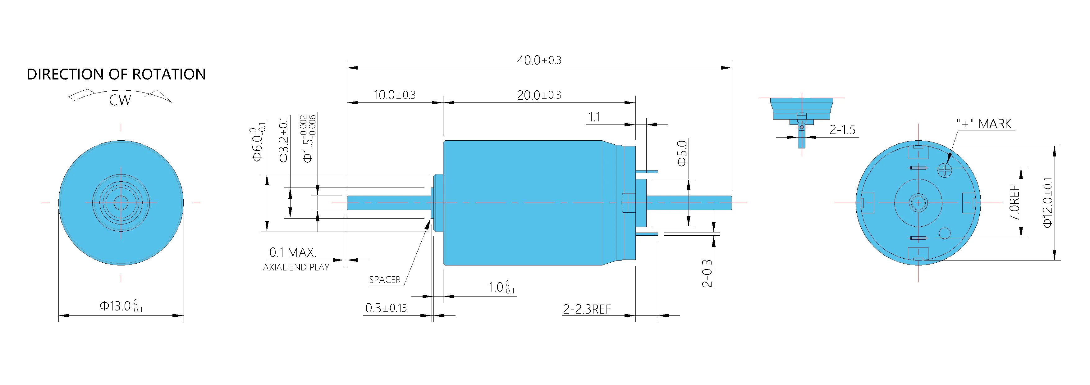 dc-coreless-motor-double-shaft-brushed-motor