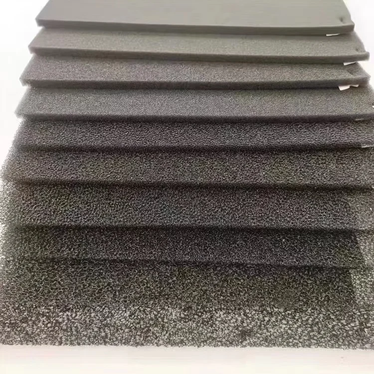 Reticulated Polyurethane Open Cell Mesh 20 30 40 50 60 Ppi Fish Tank Aquarium Filter Foam Sponge