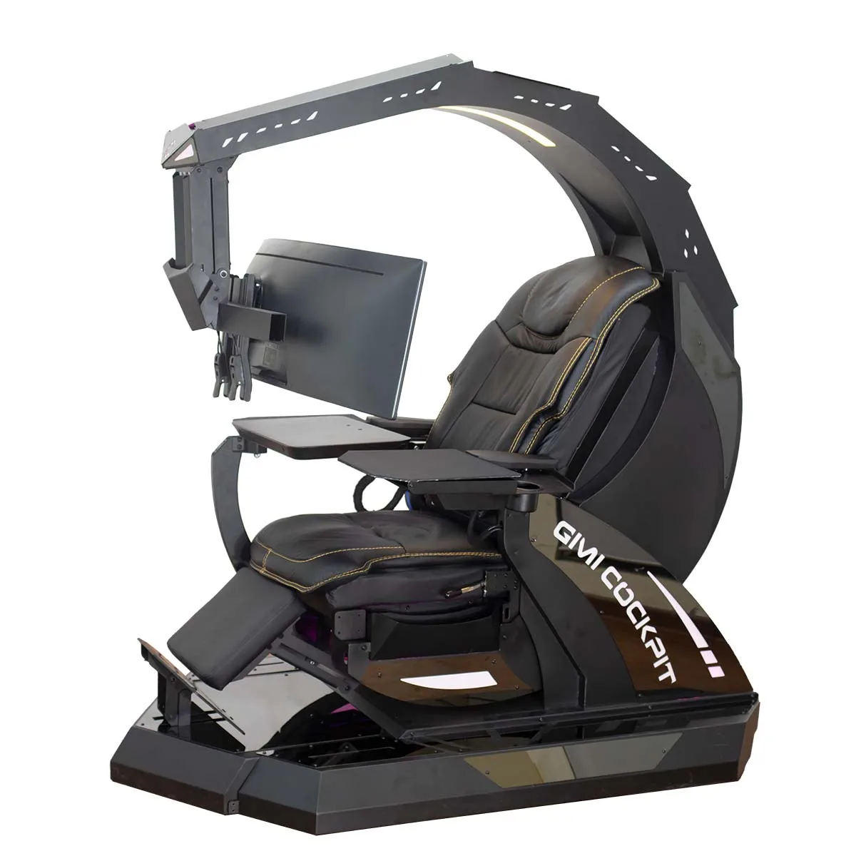 Zero Gravity Workstation Imperator Works Scorpion Chair Zero Gravity Pc  Gaming Chair With Monitor Mount IMPERATOR