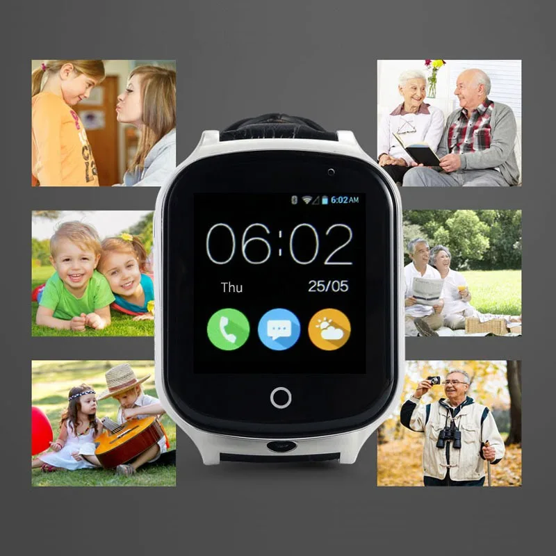 Bracelet GPS pour Adulte (Rose) - Auto