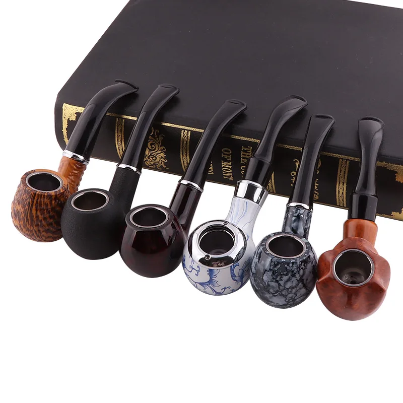 2024 Wholesale Acrylic Smoking Pipe Hot Selling Resin Smoking Pipe