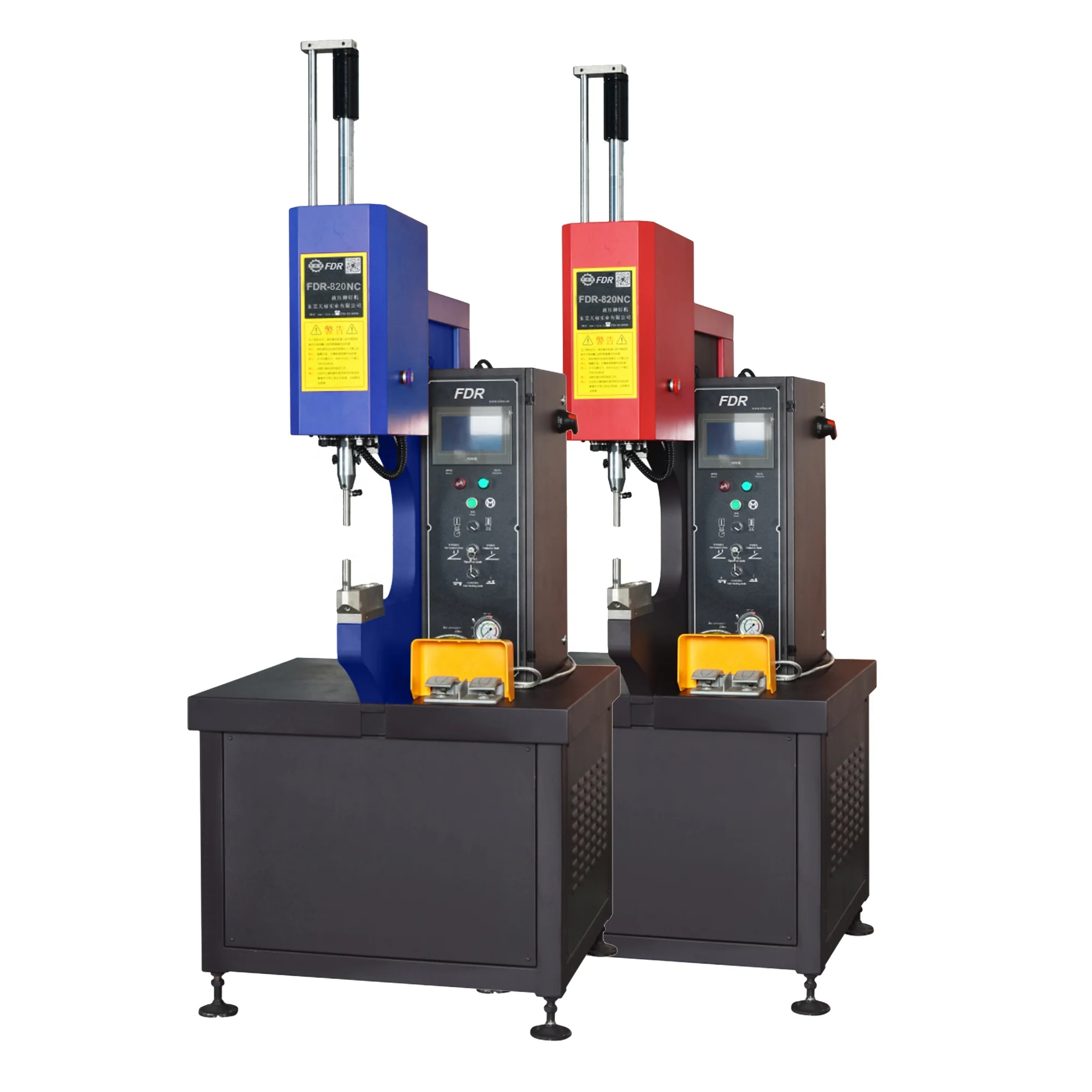 Automatic CNC Riveting Press Machine China's Sheet Metal Clinching Welding Machine PLC Touch Screen System Motor Core Component