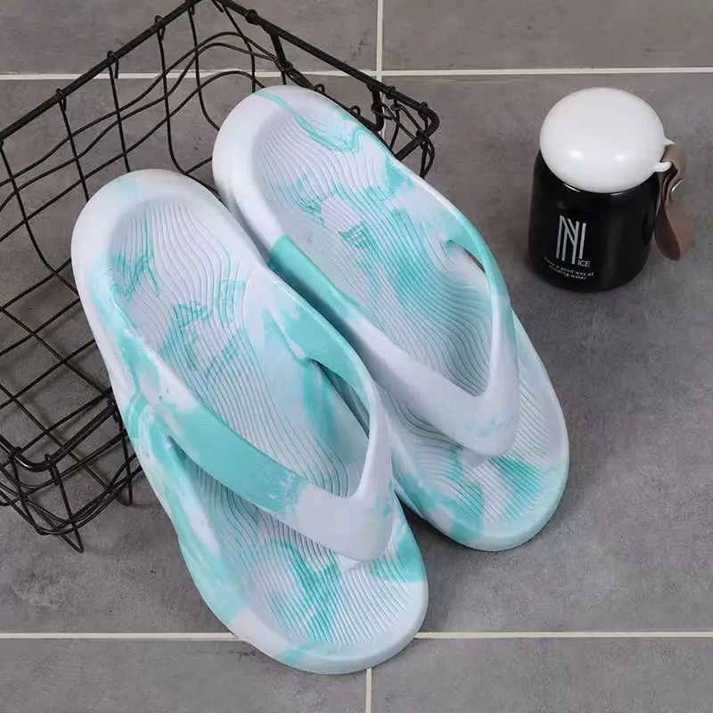 Summer Beach Sandals for Men Outdoor Flat Waterproof Shoes Mens Flip Flop Slippers