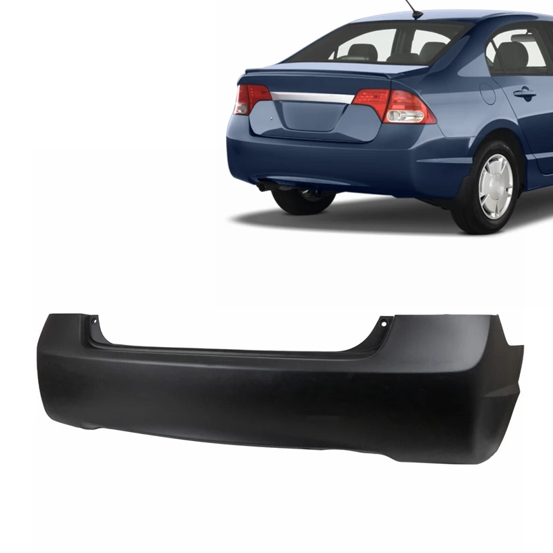 car accessories wholesale auto parts rear body bumper cover for honda civic sedan 2006-2011