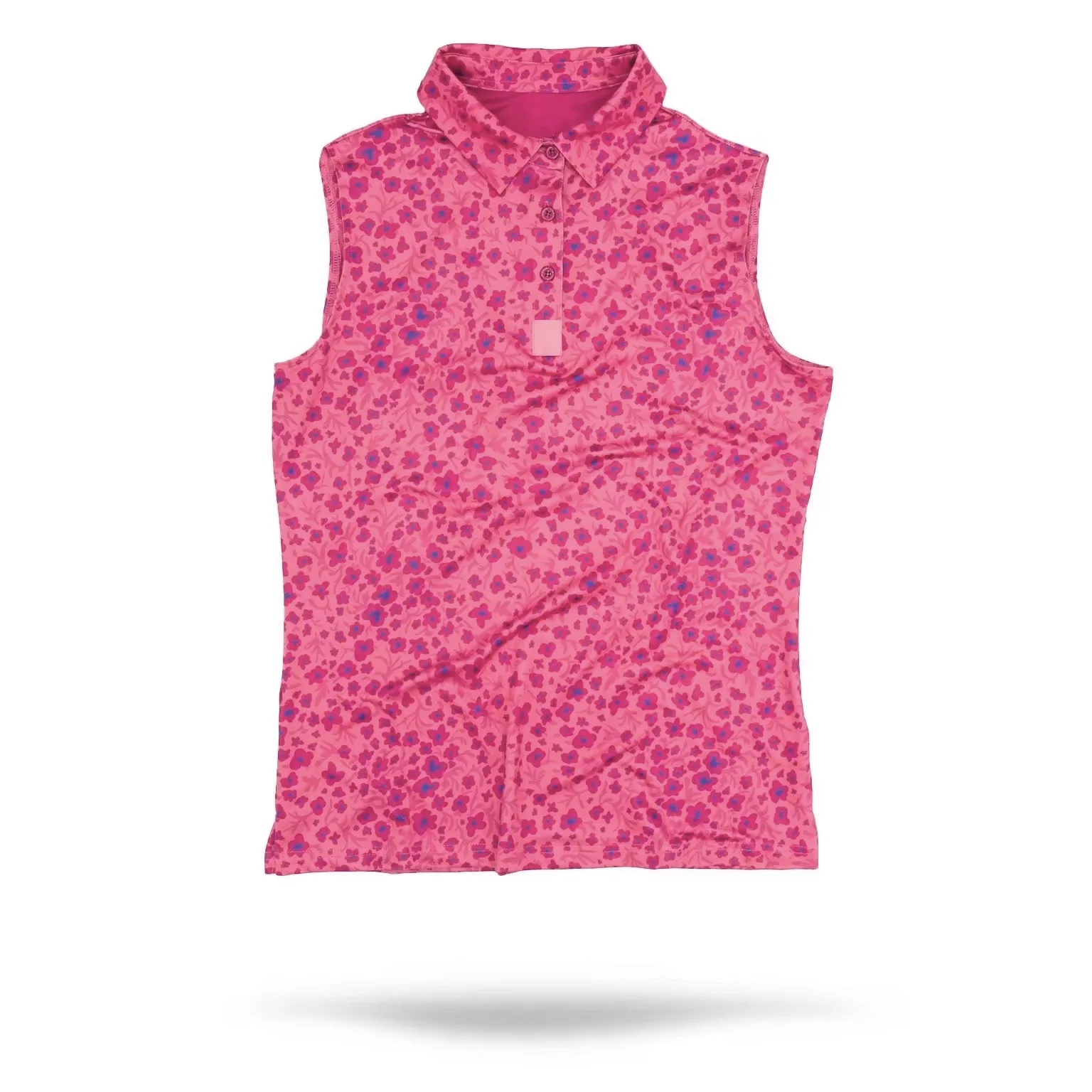 Hot Sale Latest Design Summer Sleeveless Polo Shirts Women's Golf Polo Custom Logo Dry Fit T Shirts