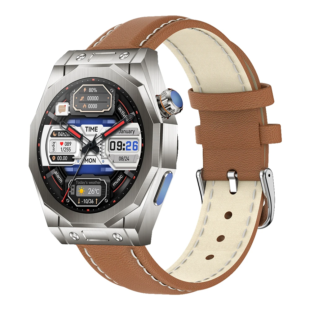 Luxury Z83 MAX GPS Smart Watch NFC IP68 Waterproof Round Screen BT