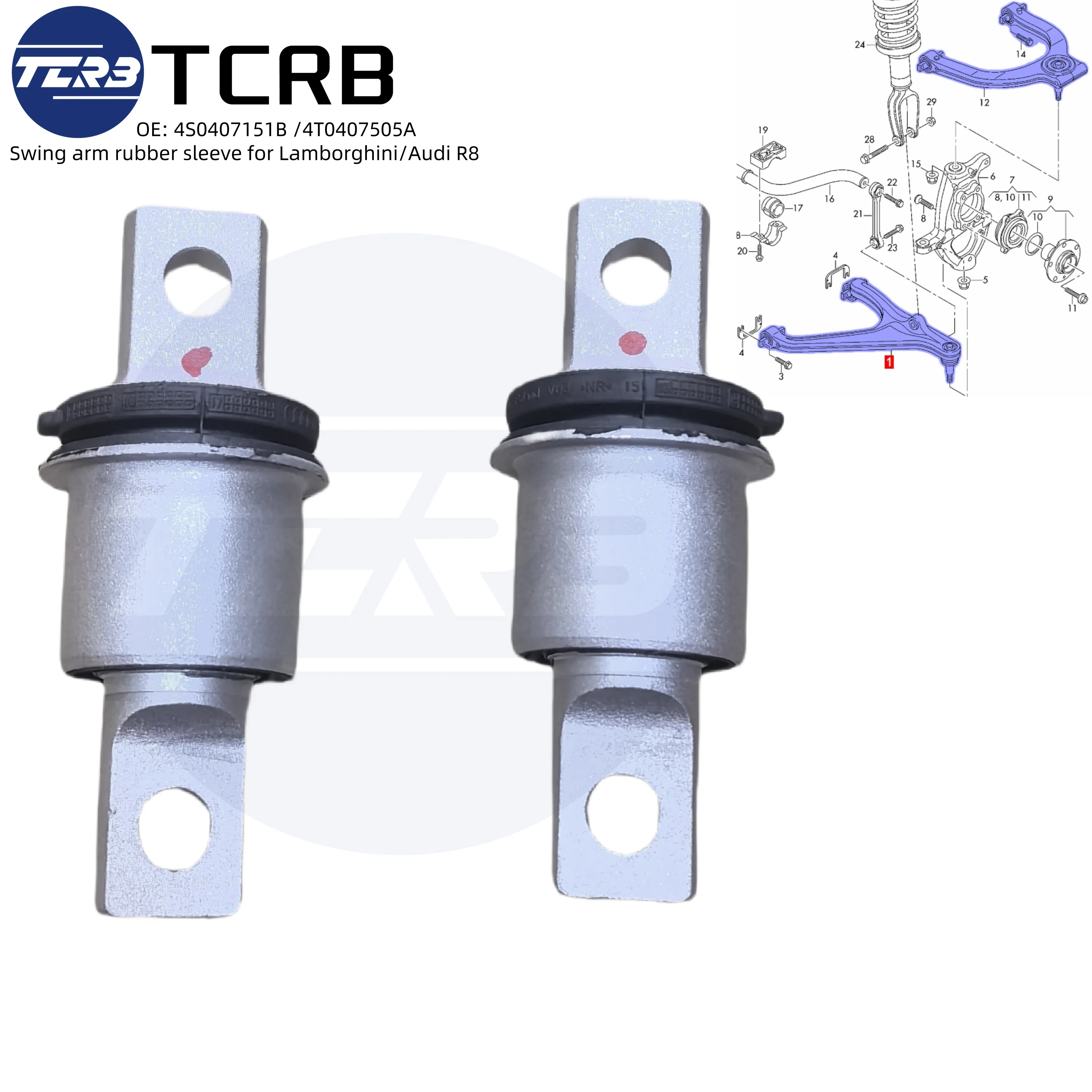 4T0407506A Control Arm Sleeve Ball Joint Kit for Audi R8