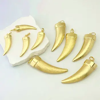 Charm Pendant Horn Tusk Pendant Jewelry Necklace