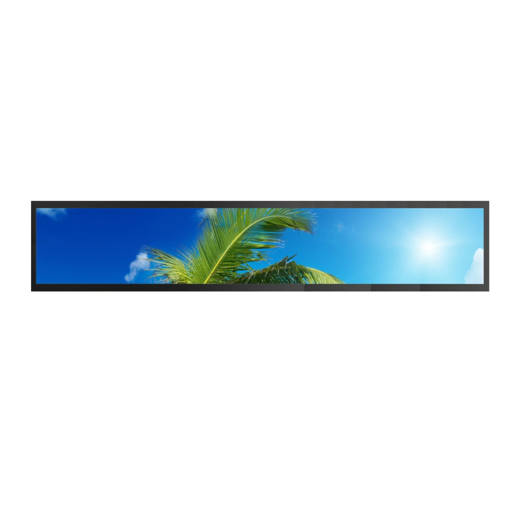 BOE 36.8 inch Custom High Brightness LCD Stretched Bar Display DV368FBB-N10 Advertising Screen manufacture