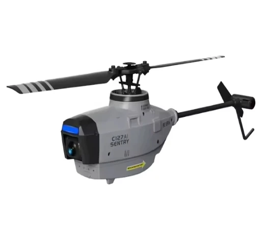 NEW 2025 SJY-C127 2.4G 6-Axis Gyro 720P HD Optical Flow Localization Flybarless Remote Control Toys Helicopter Big Remote