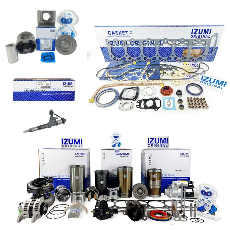 IZUMI ORIGINAL E13C E13CT E13C-T Overhaul Rebuild Kit Diesel Engine Parts For HINO