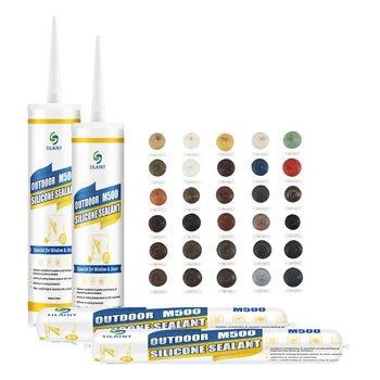 Factory Supplied Construction NO White Oil Non Corrosive Home Weatherproof Silicone Sealant For Doors and Windows